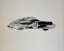 Lade das Bild in den Galerie-Viewer, Porsche racing silber schwarz 20