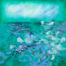 Lade das Bild in den Galerie-Viewer, GREEN EYES at the waters edge
