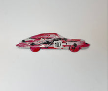 Lade das Bild in den Galerie-Viewer, Porsche racing silber schwarz rot 107
